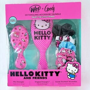 Wet + Goody Hello Kitty and Friends Detangling Accessory Bundle